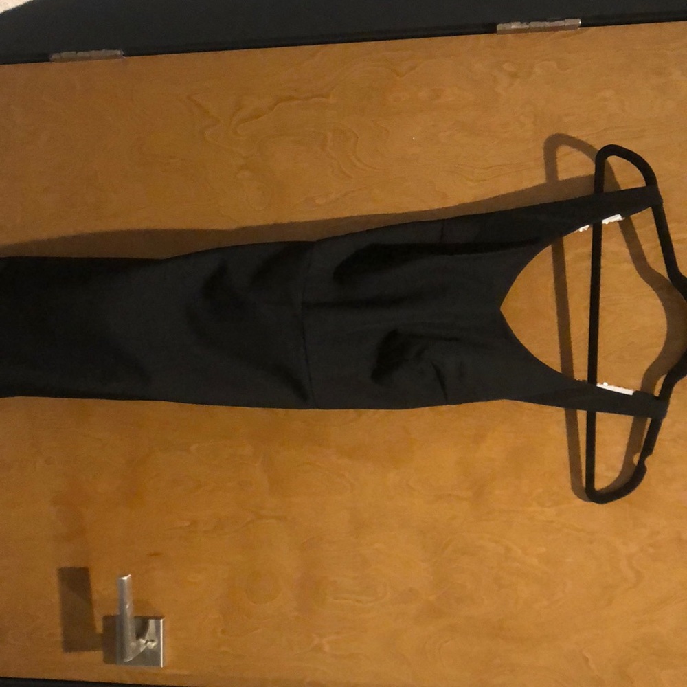 Custom made Thai black silk gown